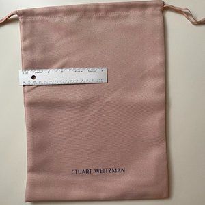 STUART WEITZMAN dust storage Bag with Drawstring for shoes or handbags